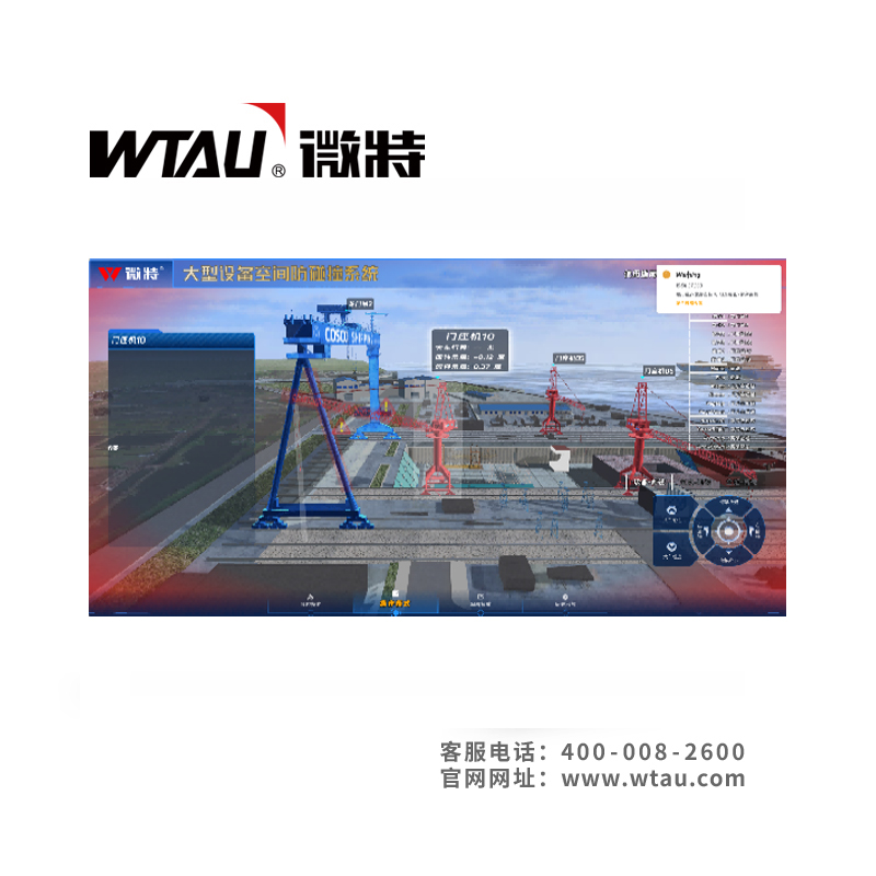 船塢吊機(jī)群防碰撞系統(tǒng)及數(shù)字化智控遠(yuǎn)程平臺